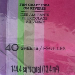 40 Sheets American Greetings Tissue Paper ~ Color!